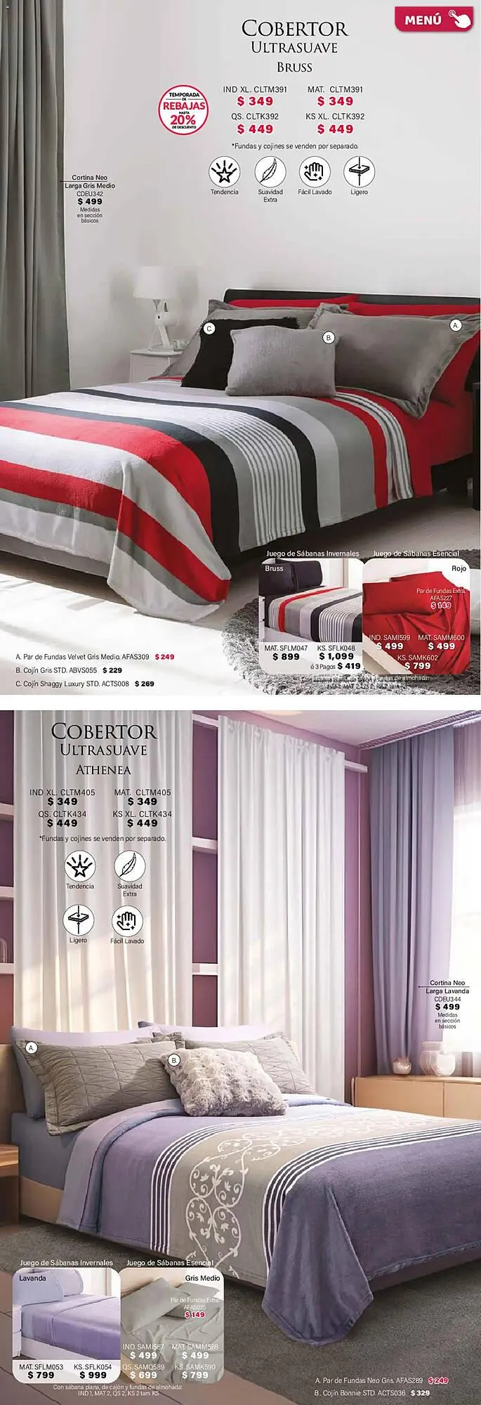 Catálogo de Catálogo Colchas Concord 1 de febrero al 2 de mayo 2026 - Pagina 187