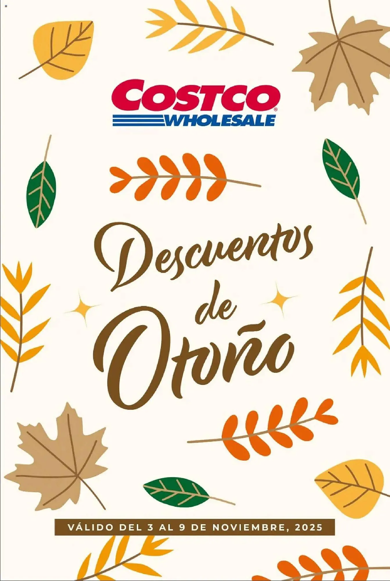 Catálogo de Catálogo Costco 3 de noviembre al 9 de noviembre 2025 - Pagina 1