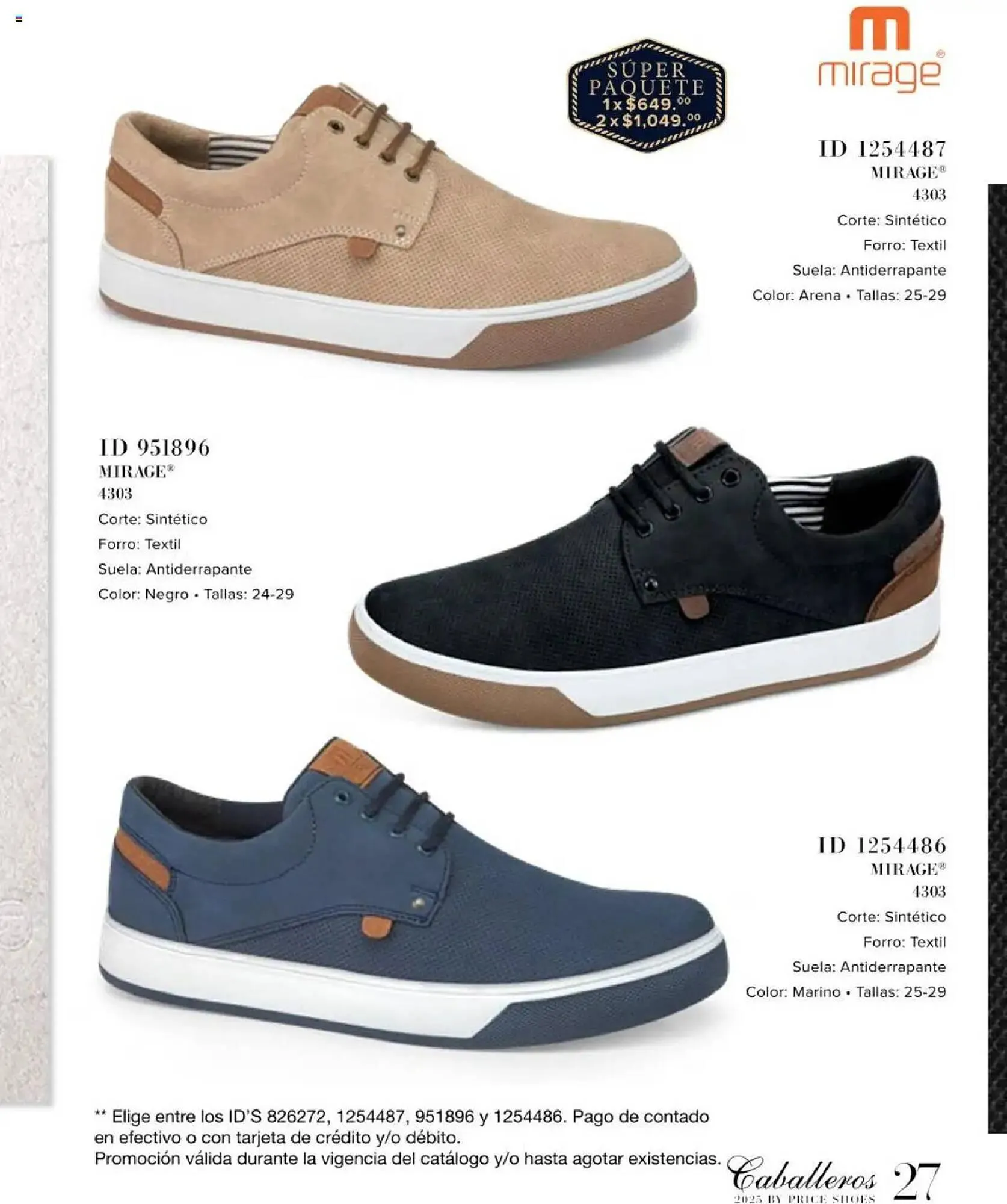 Catálogo de Catálogo Price Shoes 16 de mayo al 31 de diciembre 2025 - Pagina 27