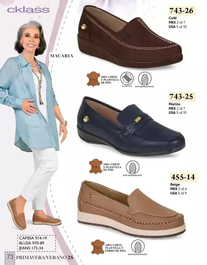 Catálogo de Catálogo Cklass Confort Primavera Verano 2025 México 8 de enero al 30 de junio 2025 - Pagina 71