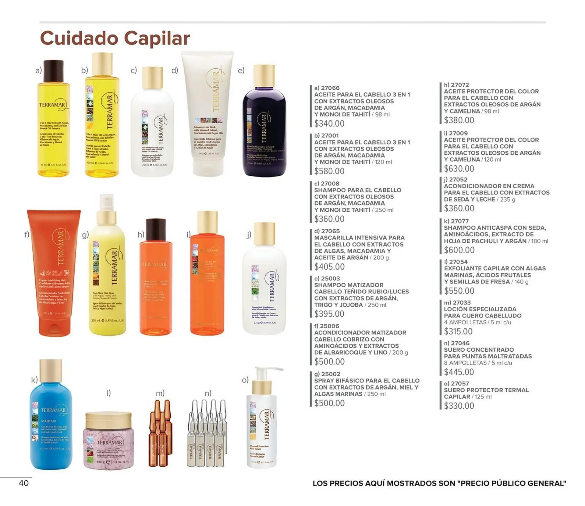 Catálogo de Catálogo Terramar Brands 1 de junio al 30 de junio 2025 - Pagina 40