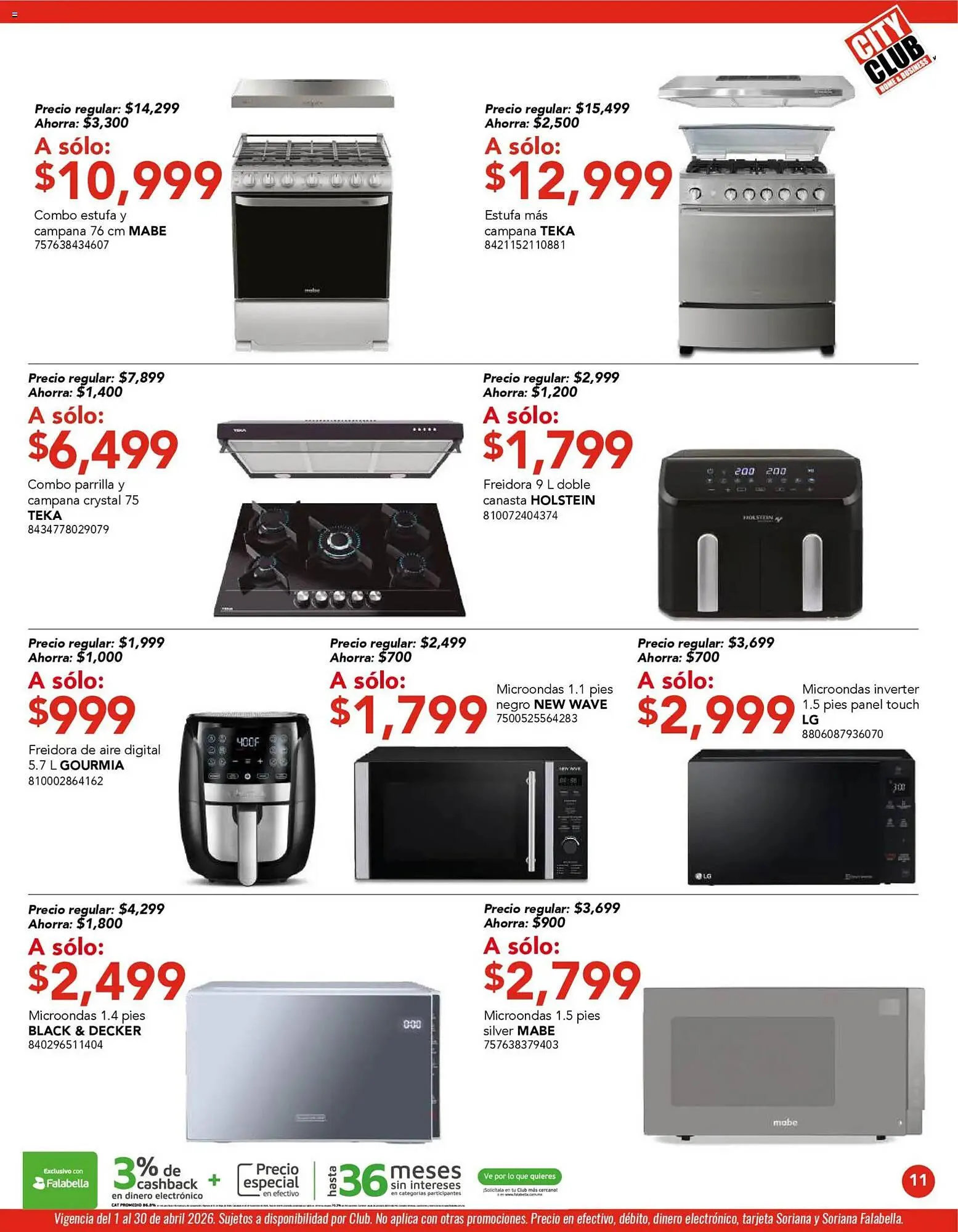 Catálogo de Catálogo City Club 1 de abril al 1 de mayo 2026 - Pagina 11