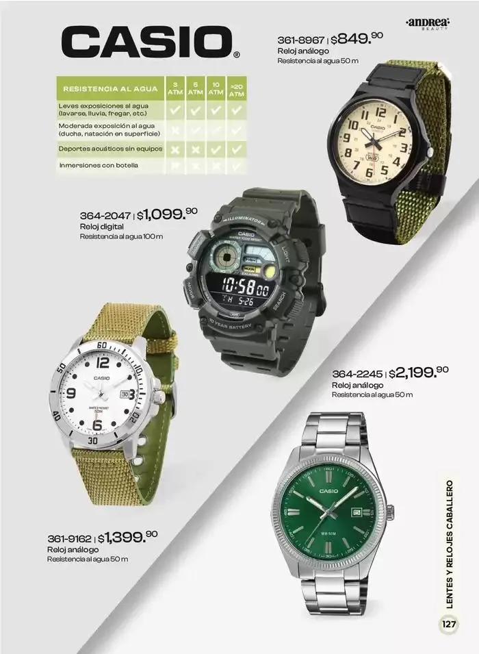 Catálogo de ANDREA | BELLEZA INTEGRAL DAMA 21 de marzo al 20 de abril 2025 - Pagina 127