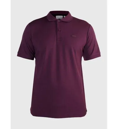 Polo Calvin Klein Smooth Cotton Hombre Morado