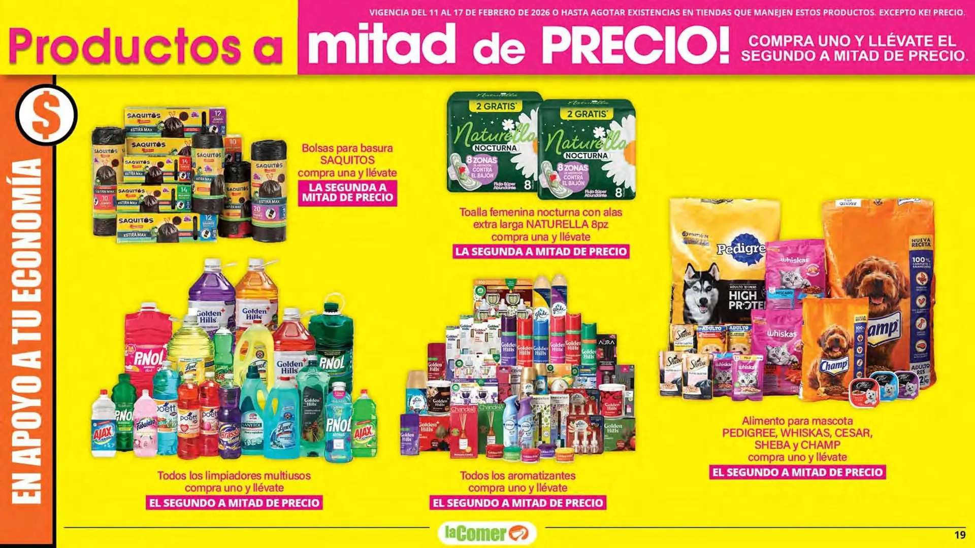 Catálogo de Folleto La Comer 11 de febrero al 17 de febrero 2026 - Pagina 19