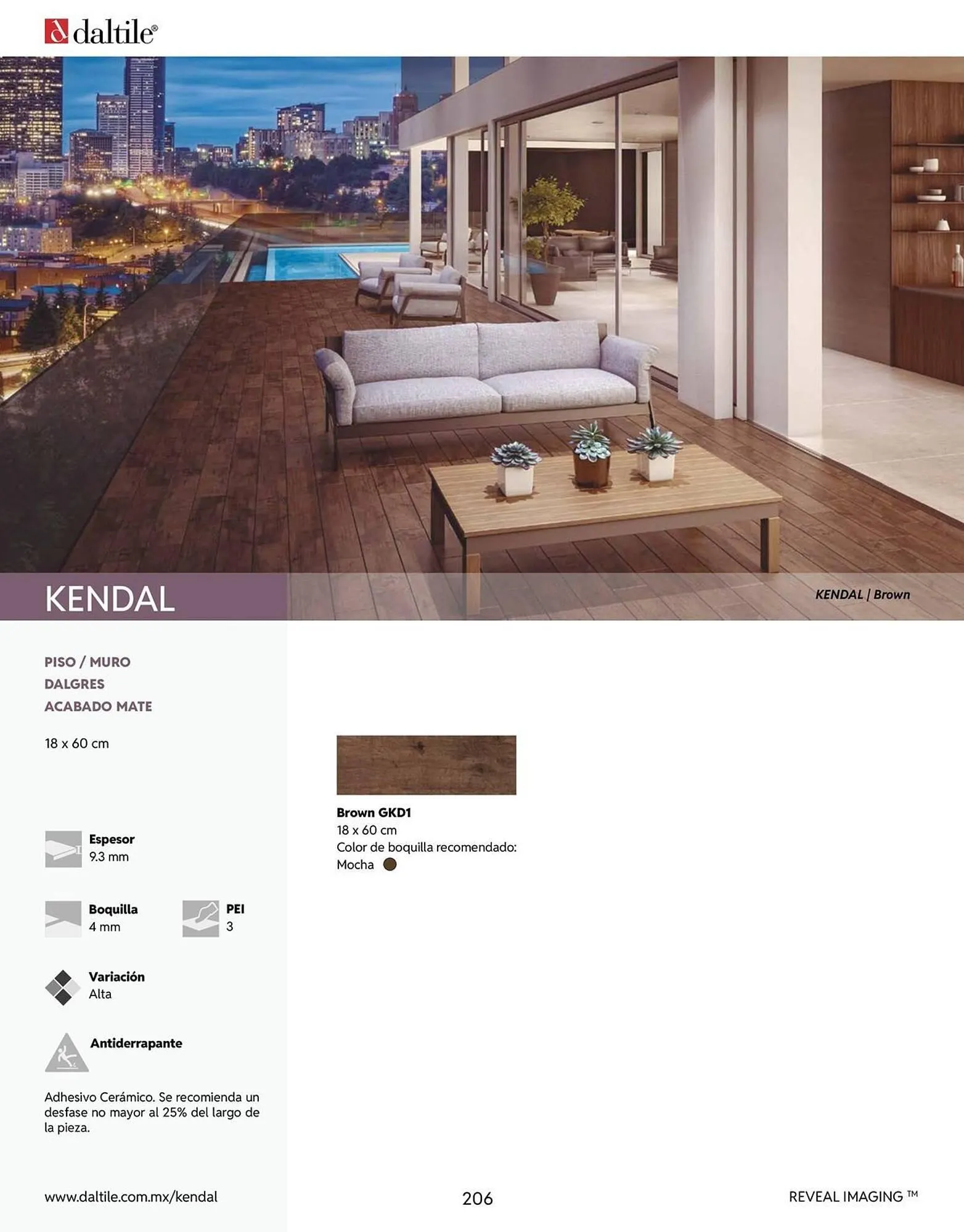 Catálogo de Catálogo Daltile 13 de enero al 31 de diciembre 2026 - Pagina 206