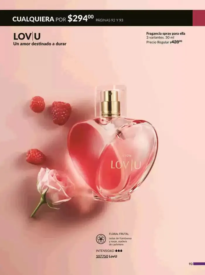 Catálogo de Avon COSMÉTICOS C2 3 de enero al 3 de febrero 2025 - Pagina 93