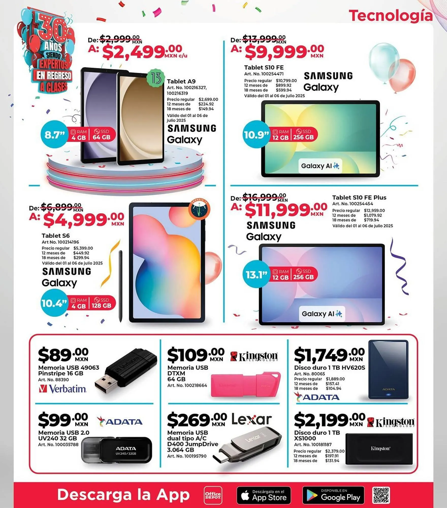 Catálogo de Catálogo Office Depot 2 de julio al 31 de julio 2025 - Pagina 7