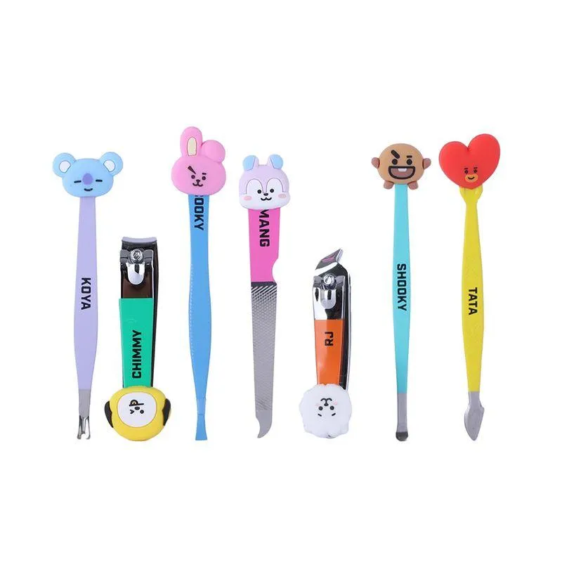 Kit De Pedicure Bt21 7 Piezas