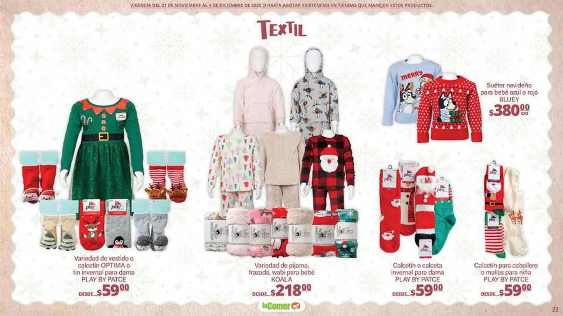 Catálogo de Folleto La Comer 21 de noviembre al 4 de diciembre 2025 - Pagina 22