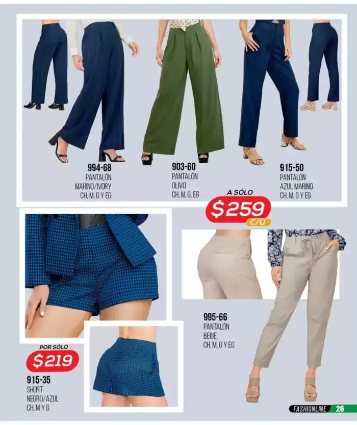 Catálogo de Catálogo Cklass Liquidación Ropa 2025 México 31 de marzo al 31 de agosto 2025 - Pagina 27