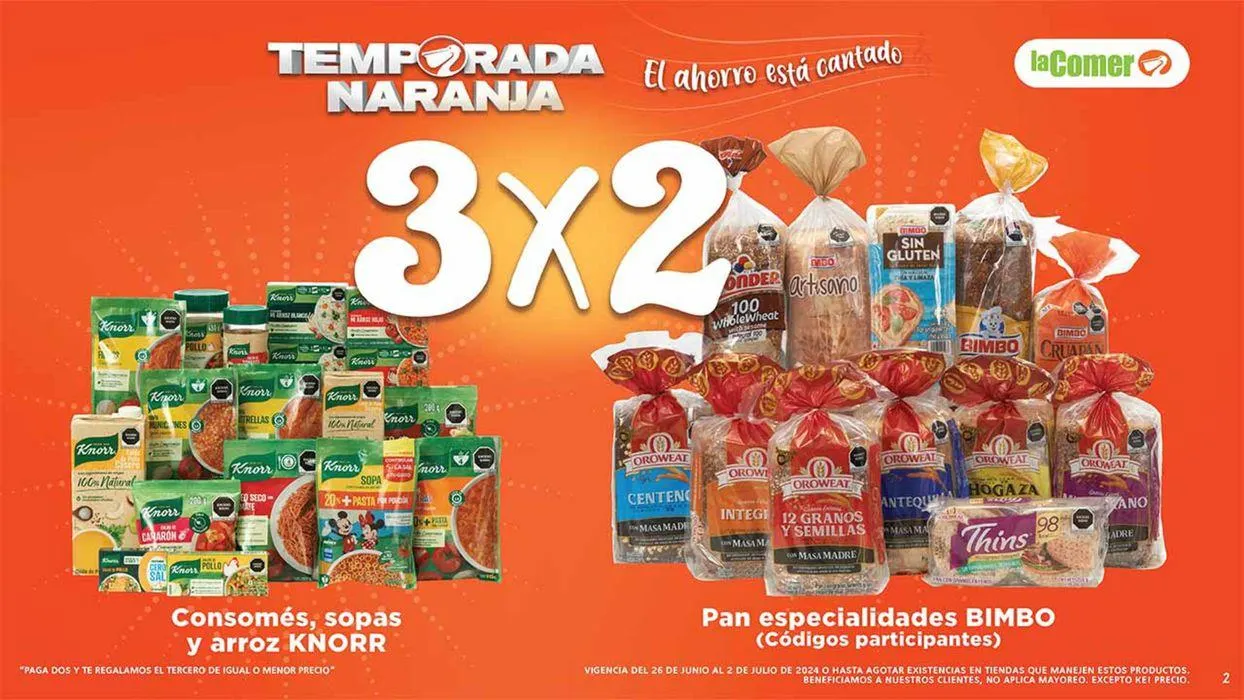 Catálogo de Temporada Naranja 26 de junio al 2 de julio 2024 - Pagina 2