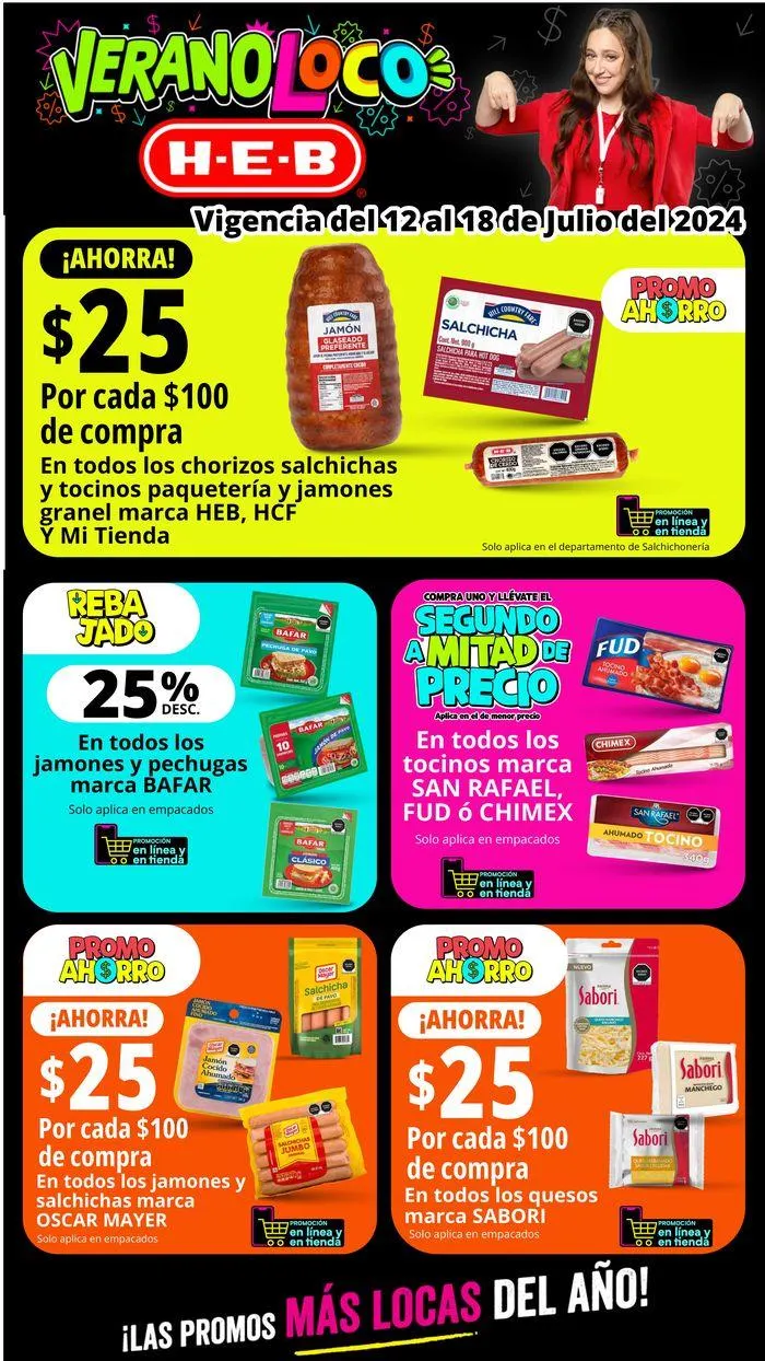 Catálogo de HEB - Combo Loco 15 de julio al 18 de julio 2024 - Pagina 14
