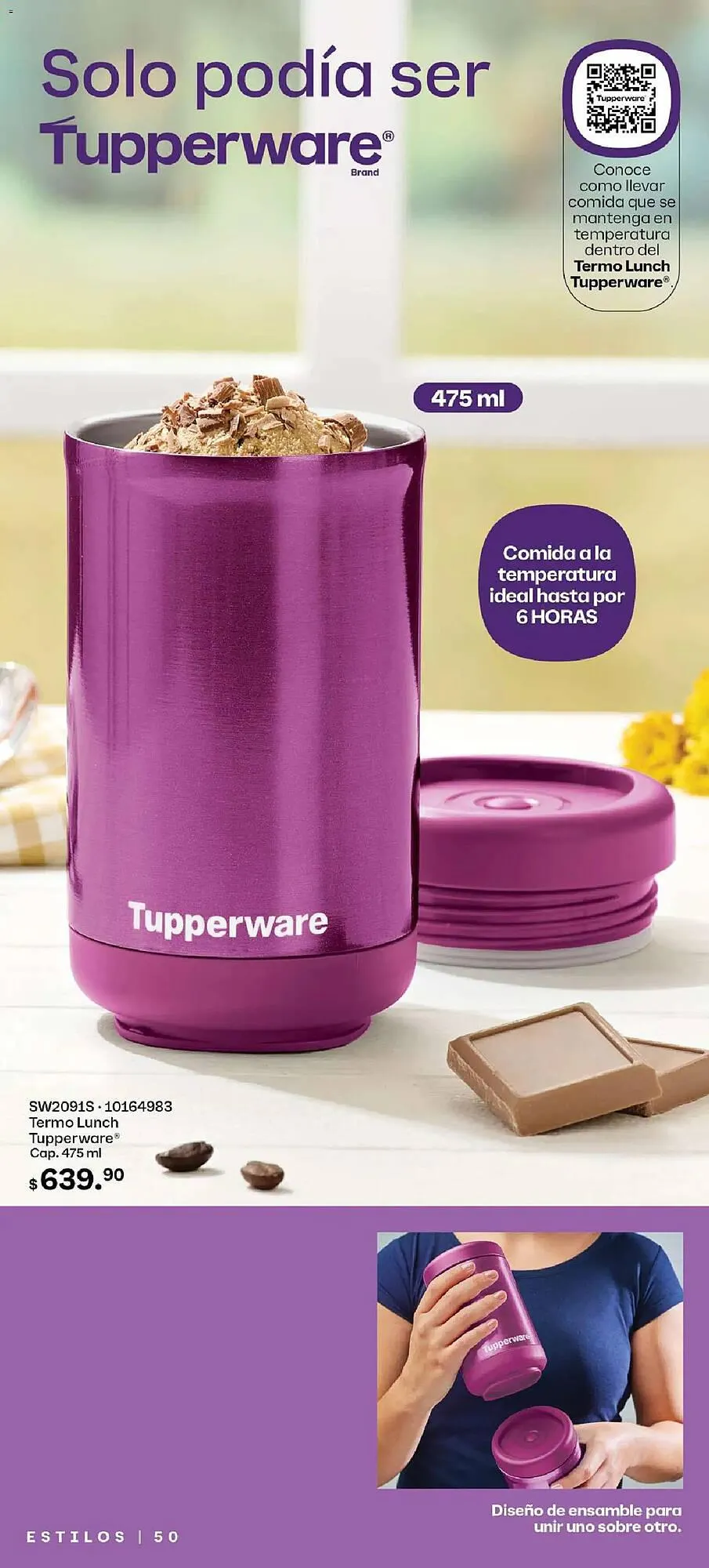 Catálogo de Catálogo Tupperware 26 de enero al 23 de febrero 2026 - Pagina 50