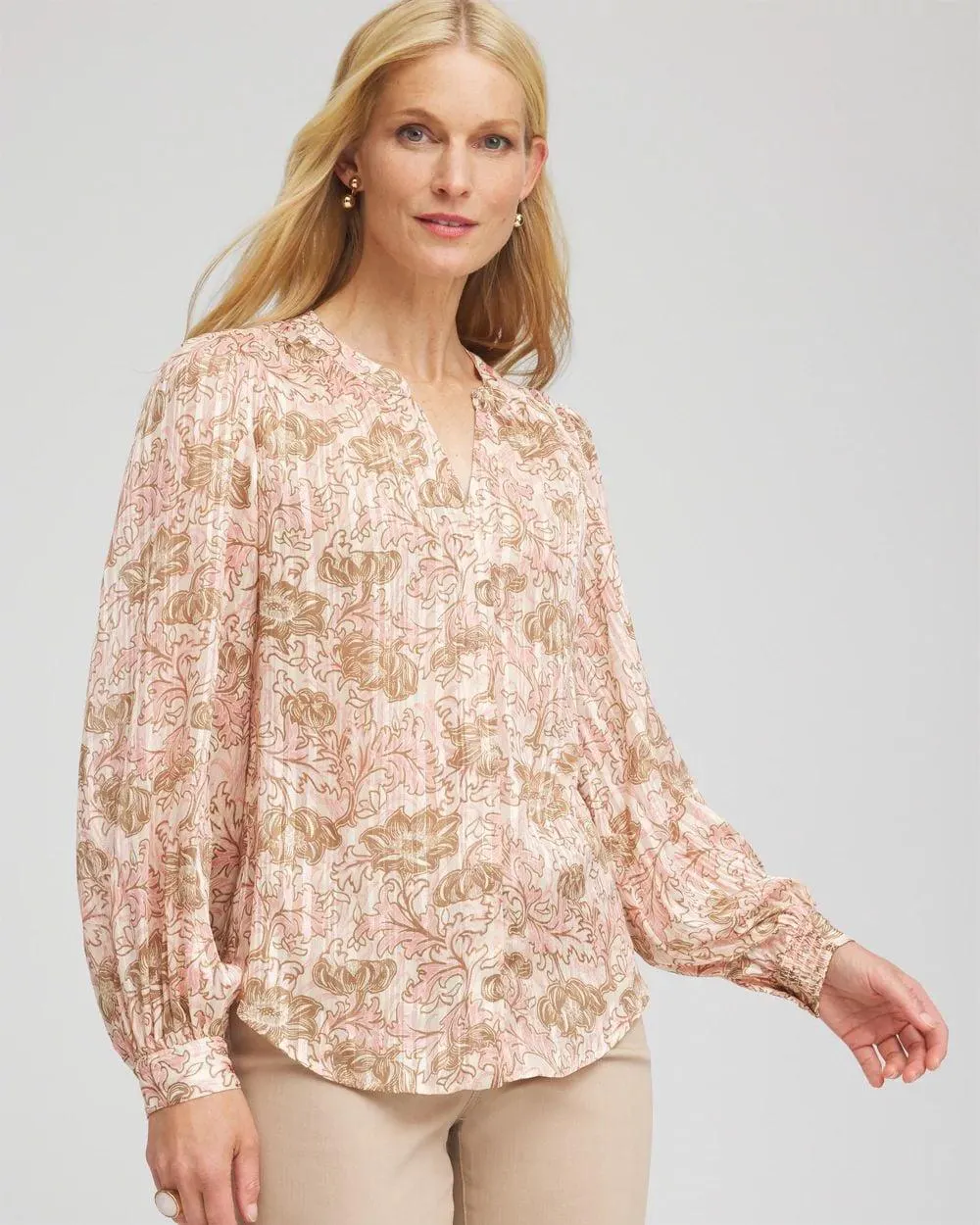 Revival Bloom Chiffon Blouse