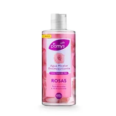 Agua Micelar Desmaquillante Pomys De Rosas x 400ml