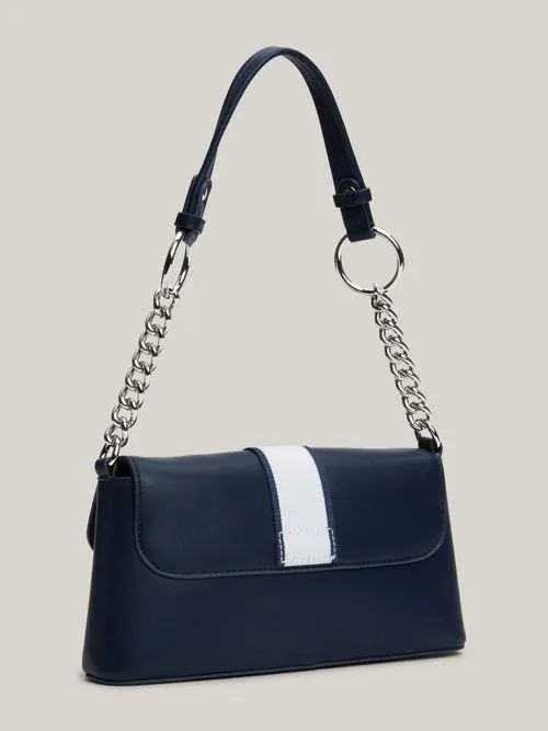 Bolso de hombro con cierre magnético de mujer Tommy Hilfiger