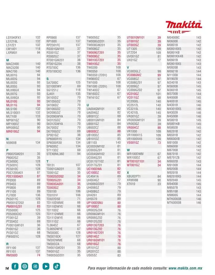 Catálogo de CATÁLOGO GENERAL 11 de abril al 31 de diciembre 2025 - Pagina 14