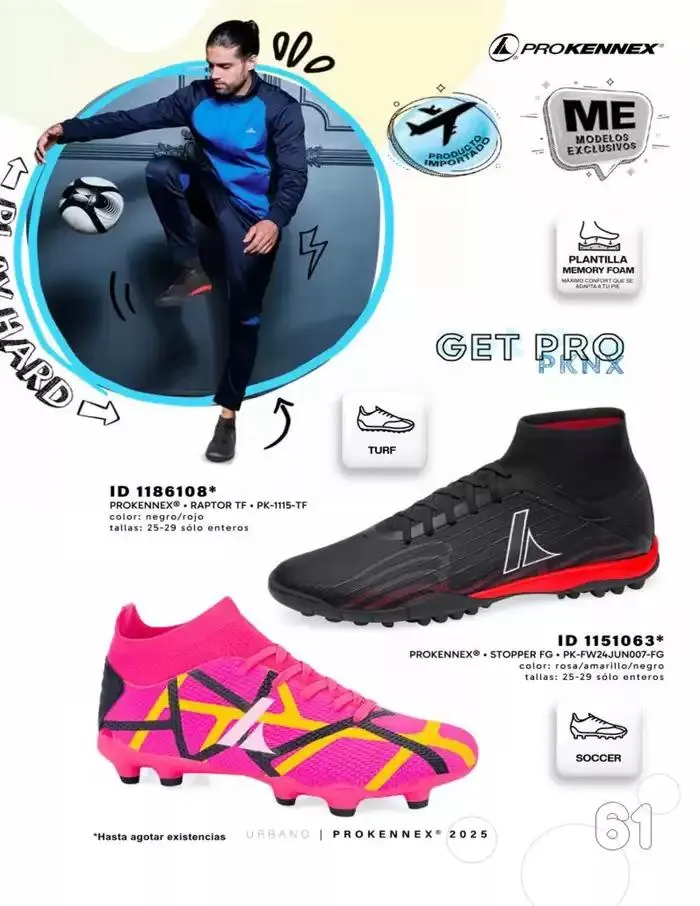 Catálogo de URBANO | PROKENNEX | 2025 | 1E 1 de septiembre al 31 de diciembre 2025 - Pagina 61