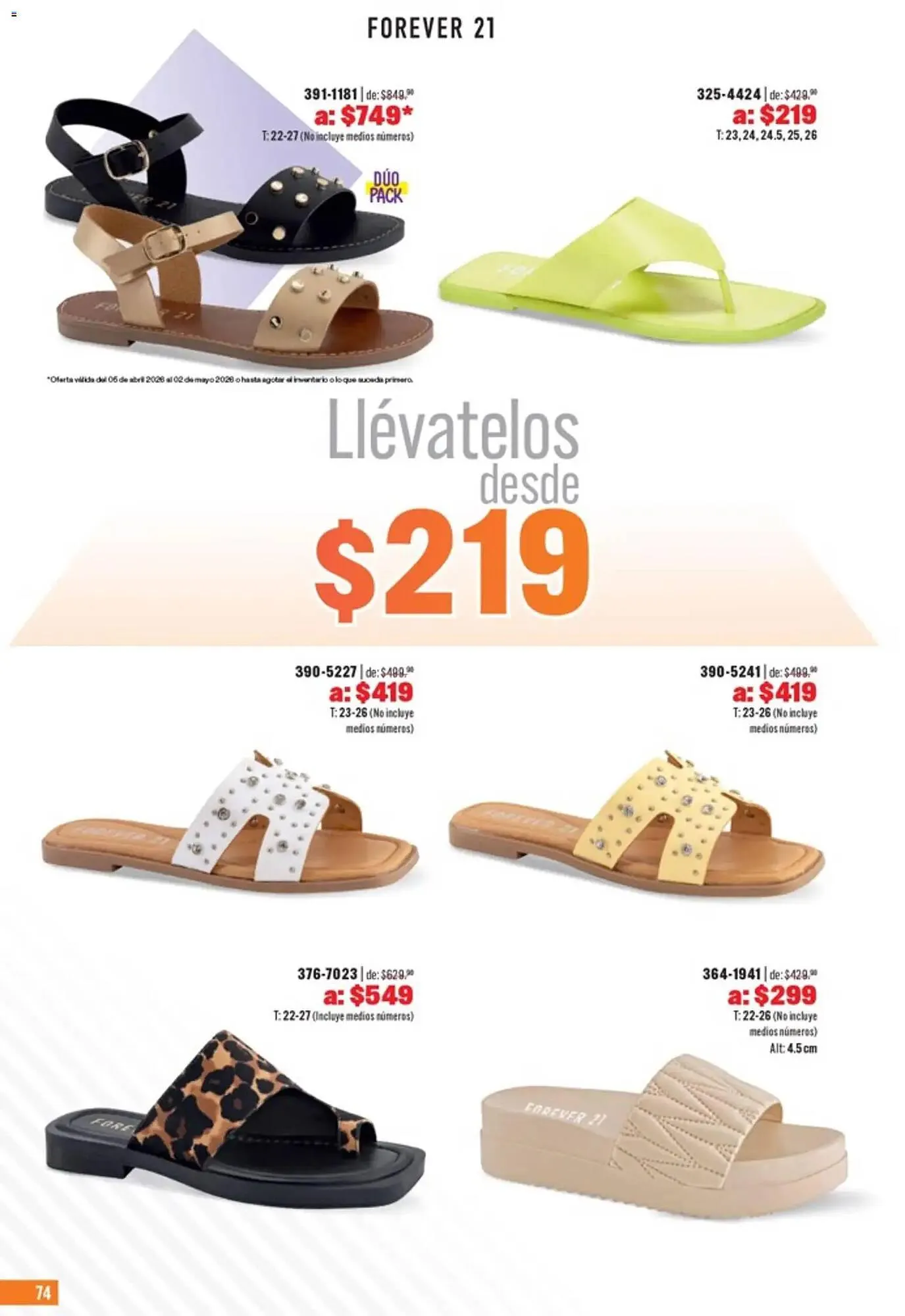 Catálogo de Catálogo Andrea 5 de abril al 2 de mayo 2026 - Pagina 74