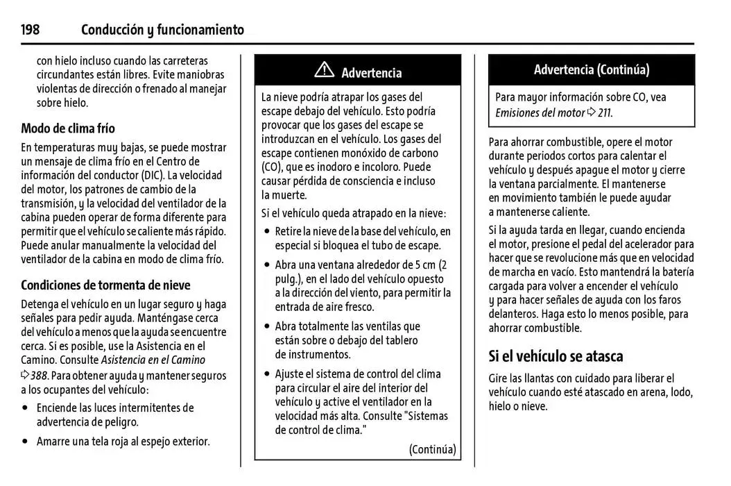 Catálogo de Chevrolet Corvette Stingray Manual del propietario 22 de enero al 31 de diciembre 2025 - Pagina 199