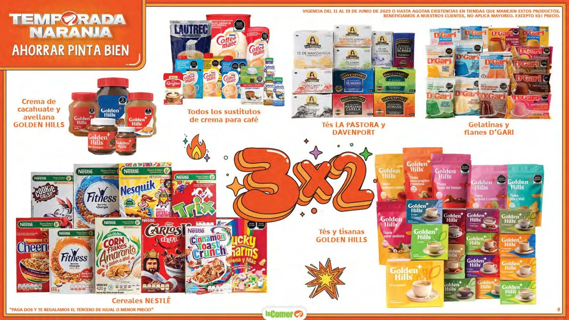 Catálogo de Catálogo La Comer 11 de junio al 19 de junio 2025 - Pagina 8