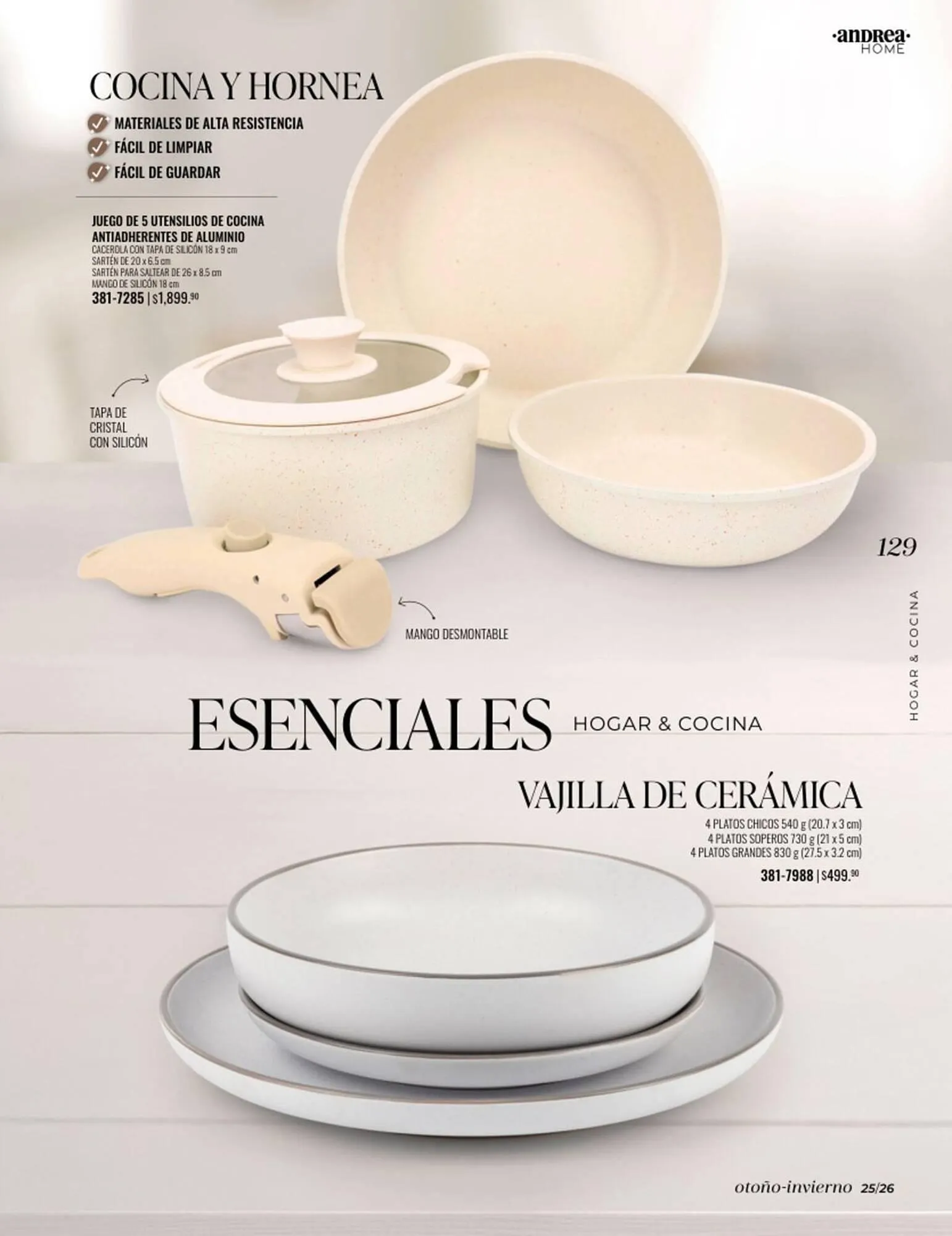 Catálogo de Catálogo Andrea 14 de enero al 31 de enero 2026 - Pagina 129