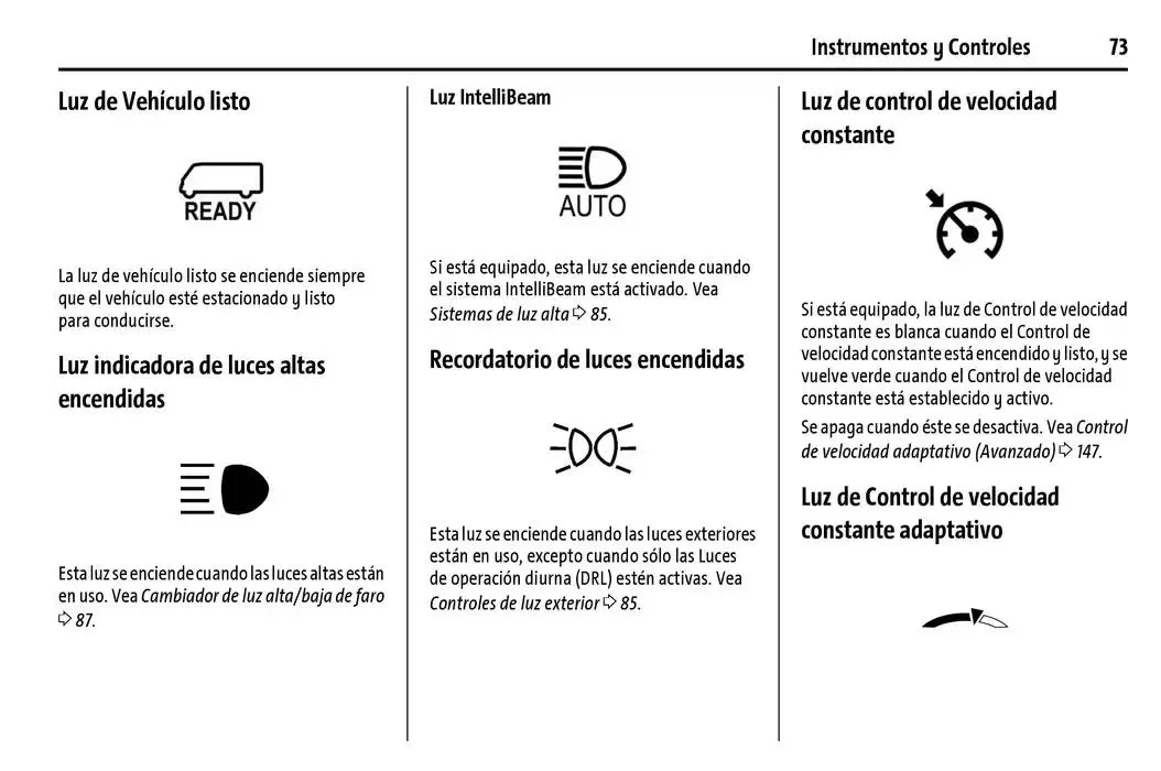 Catálogo de BrightDrop 400 Y BrightDrop 600 Manual del propietario 22 de enero al 31 de diciembre 2025 - Pagina 74