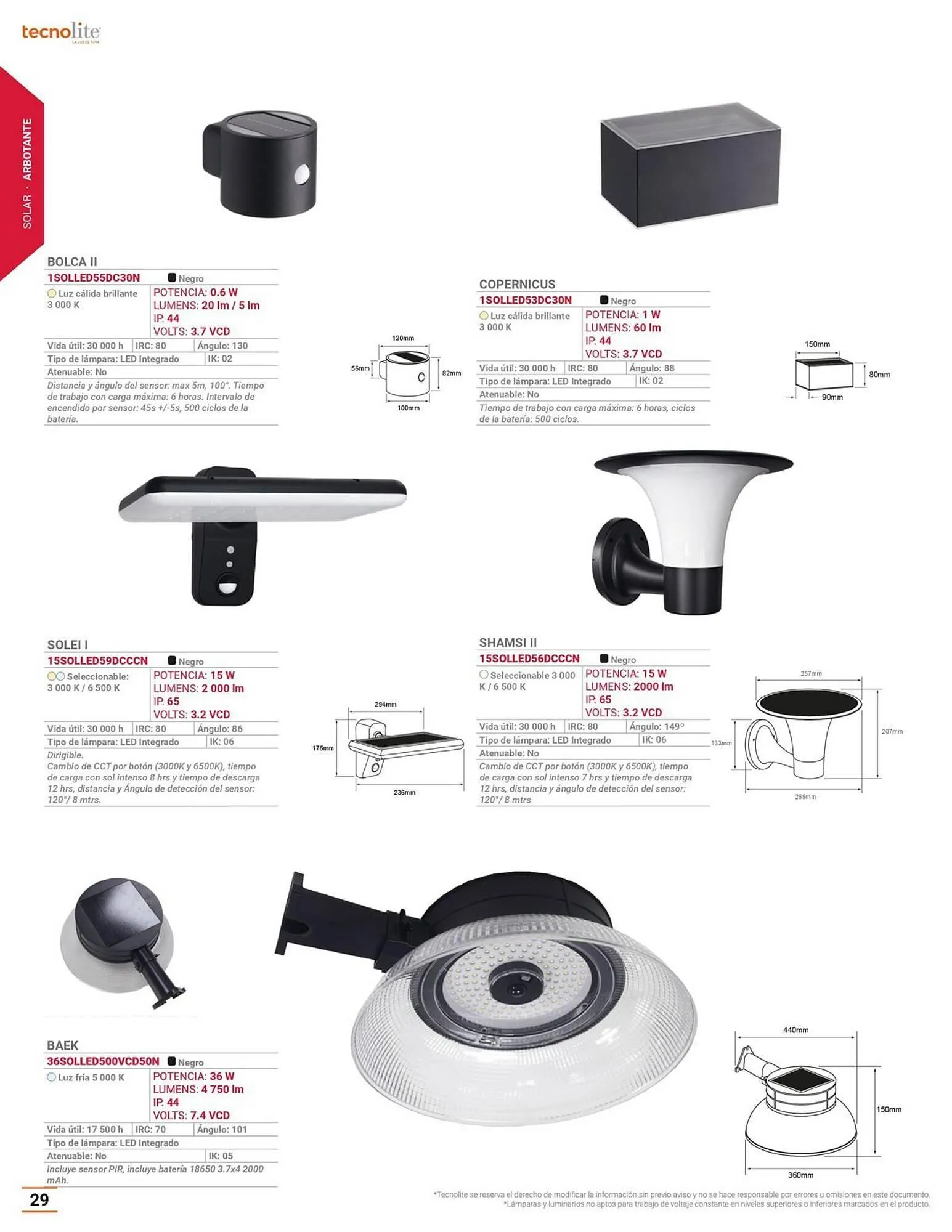 Catálogo de Catálogo Tecnolite 18 de julio al 31 de diciembre 2025 - Pagina 30