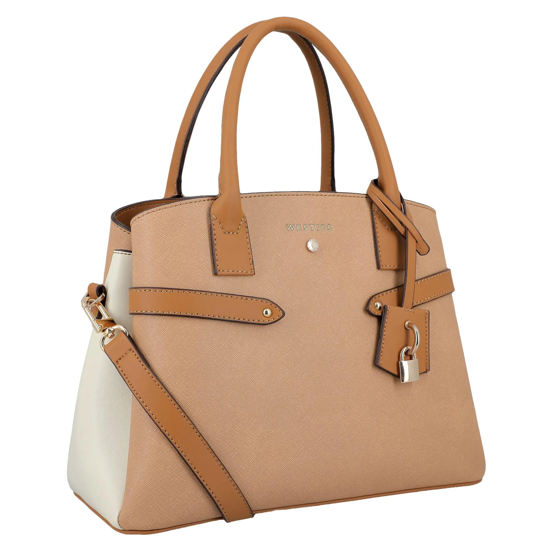 Bolsa De Mano Utica2 Pliacam Sintetico Beige Multicolor Westies