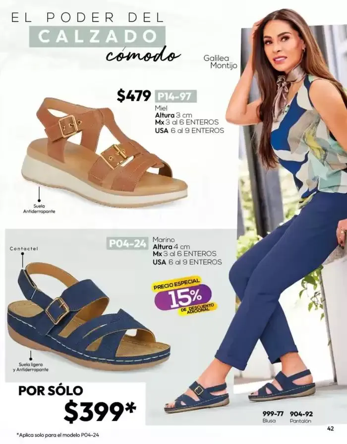 Catálogo de Catálogo Cklass Calzado Novedades de Verano 2025 México 28 de marzo al 27 de abril 2025 - Pagina 43