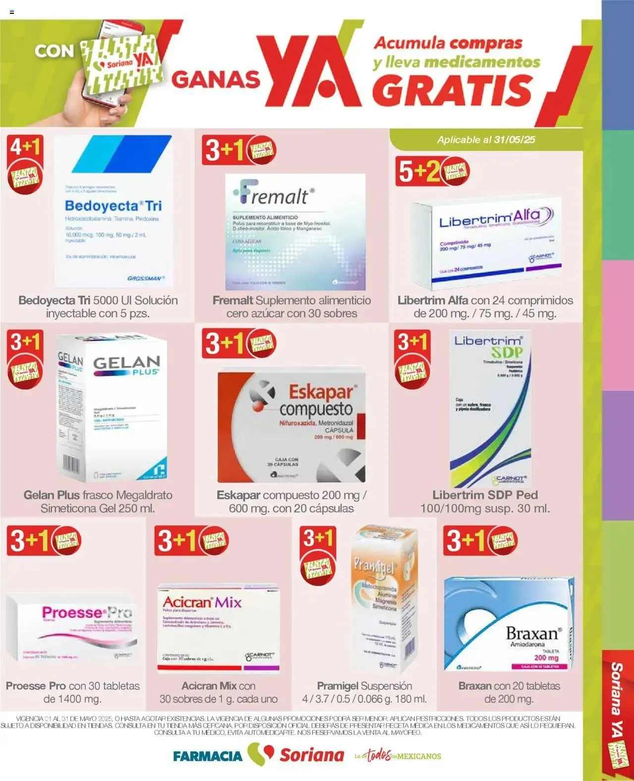 Catálogo de Soriana - Folleto Farmacia Mayo Híper Nacional 1 de mayo al 31 de mayo 2025 - Pagina 18