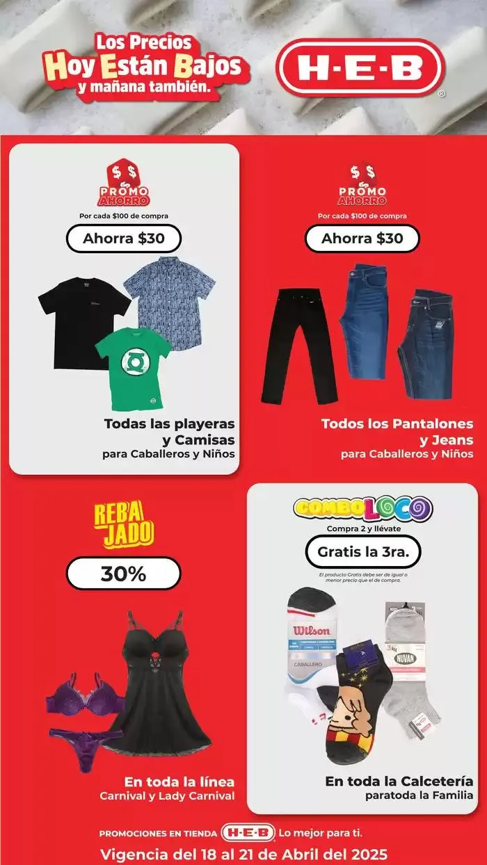 Catálogo de Ofertas HEB 18 de abril al 21 de abril 2025 - Pagina 19