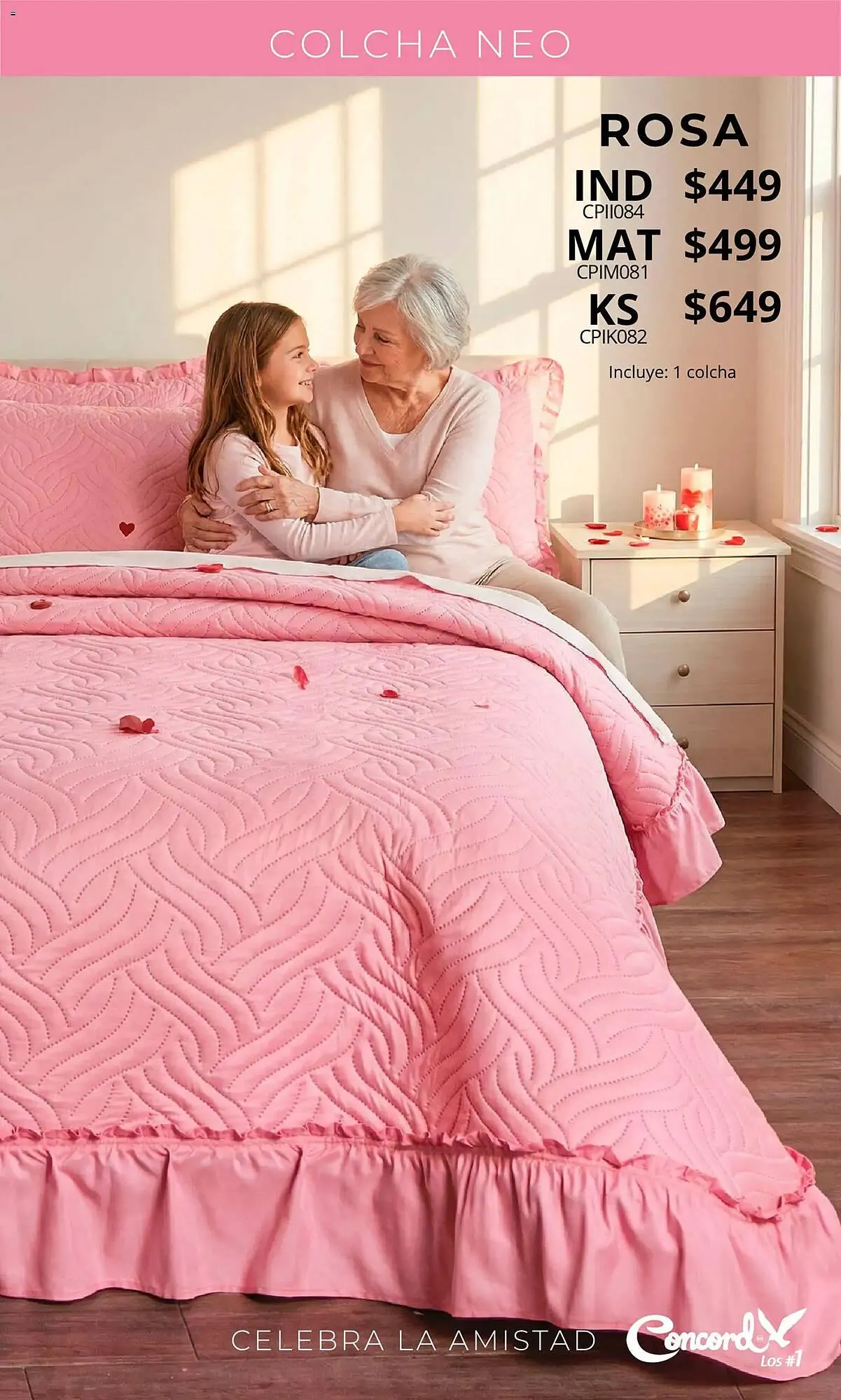 Catálogo de Catálogo Colchas Concord 1 de febrero al 21 de febrero 2026 - Pagina 14