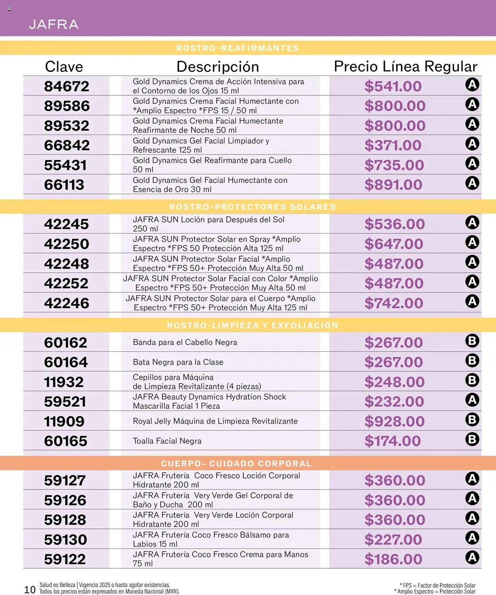 Catálogo de Catálogo Jafra 1 de febrero al 28 de febrero 2025 - Pagina 10