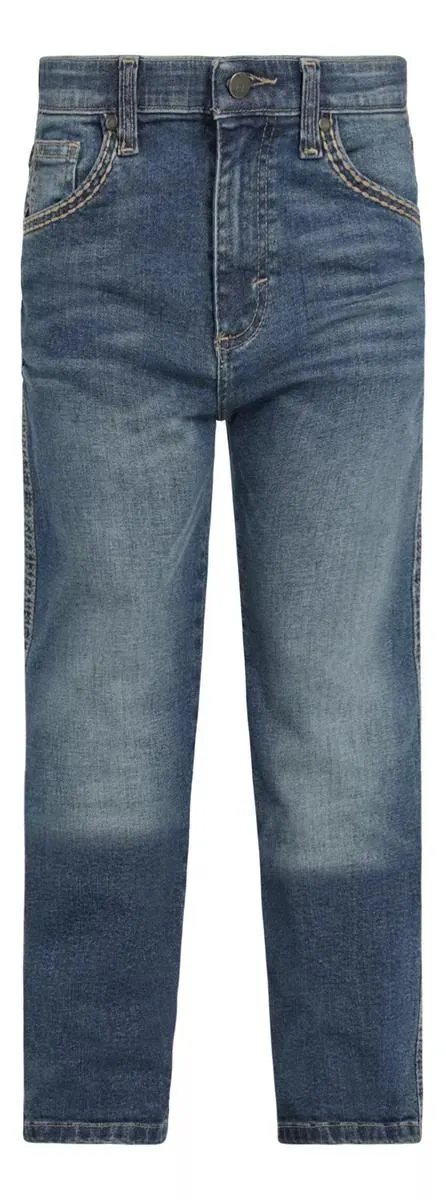 Jeans Vaqueros Niño Wrangler Slim Straight 401