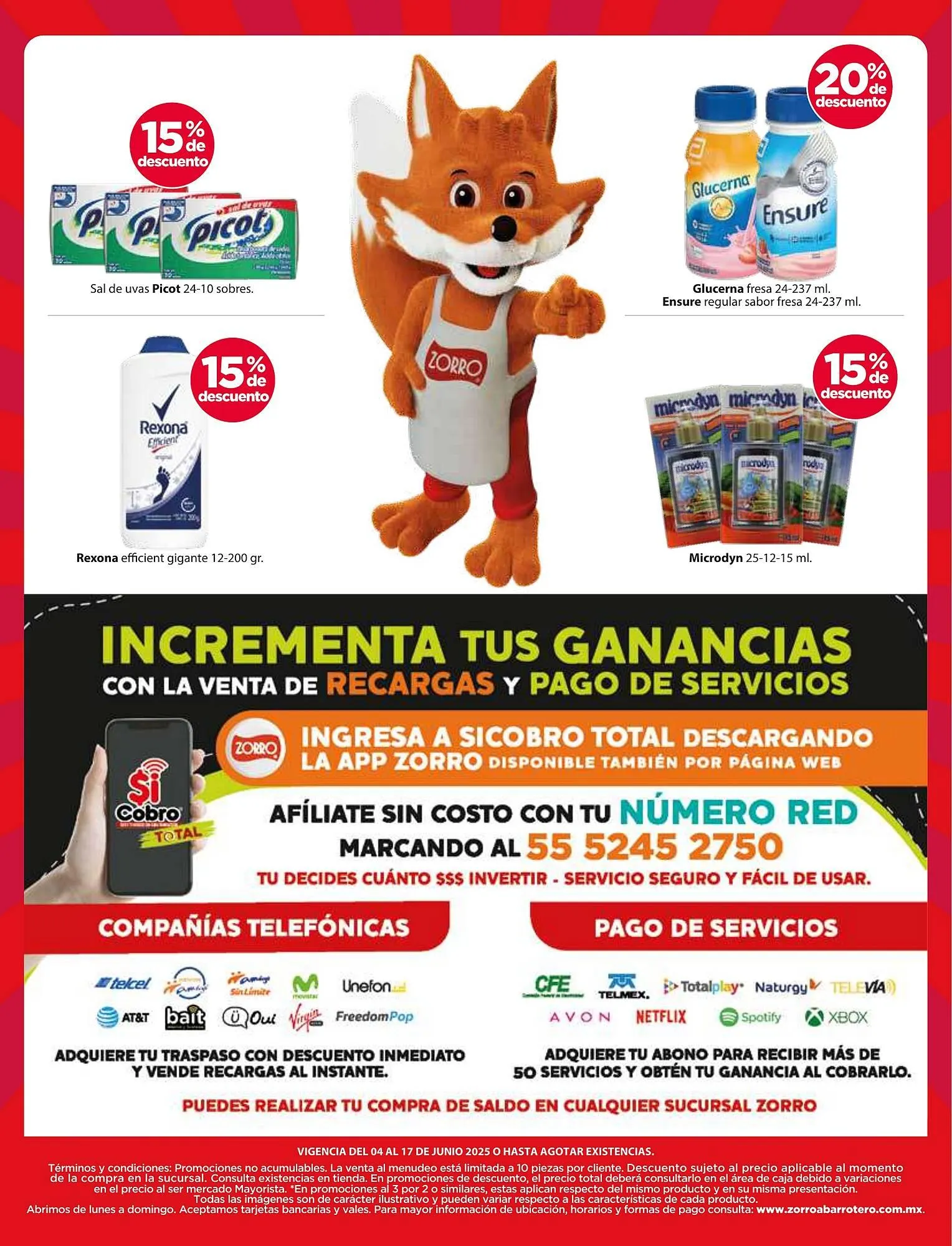 Catálogo de Catálogo Zorro 4 de junio al 17 de junio 2025 - Pagina 20