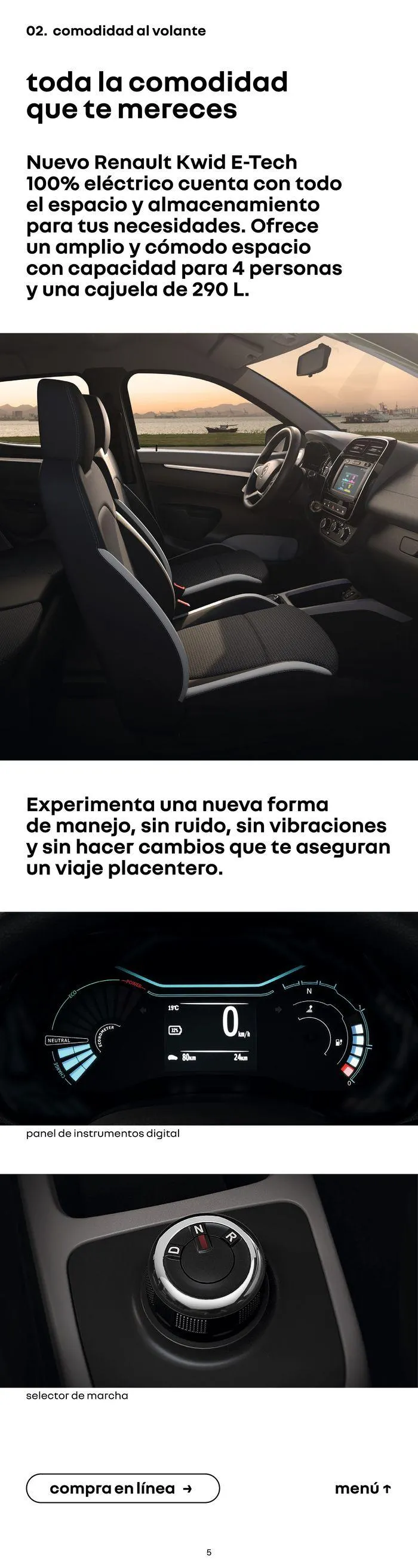 Catálogo de RENAULT KWID E-TECH 9 de febrero al 31 de diciembre 2024 - Pagina 5