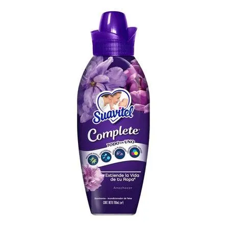 Suavizante de Ropa Suavitel Complete Anochecer 700 ml