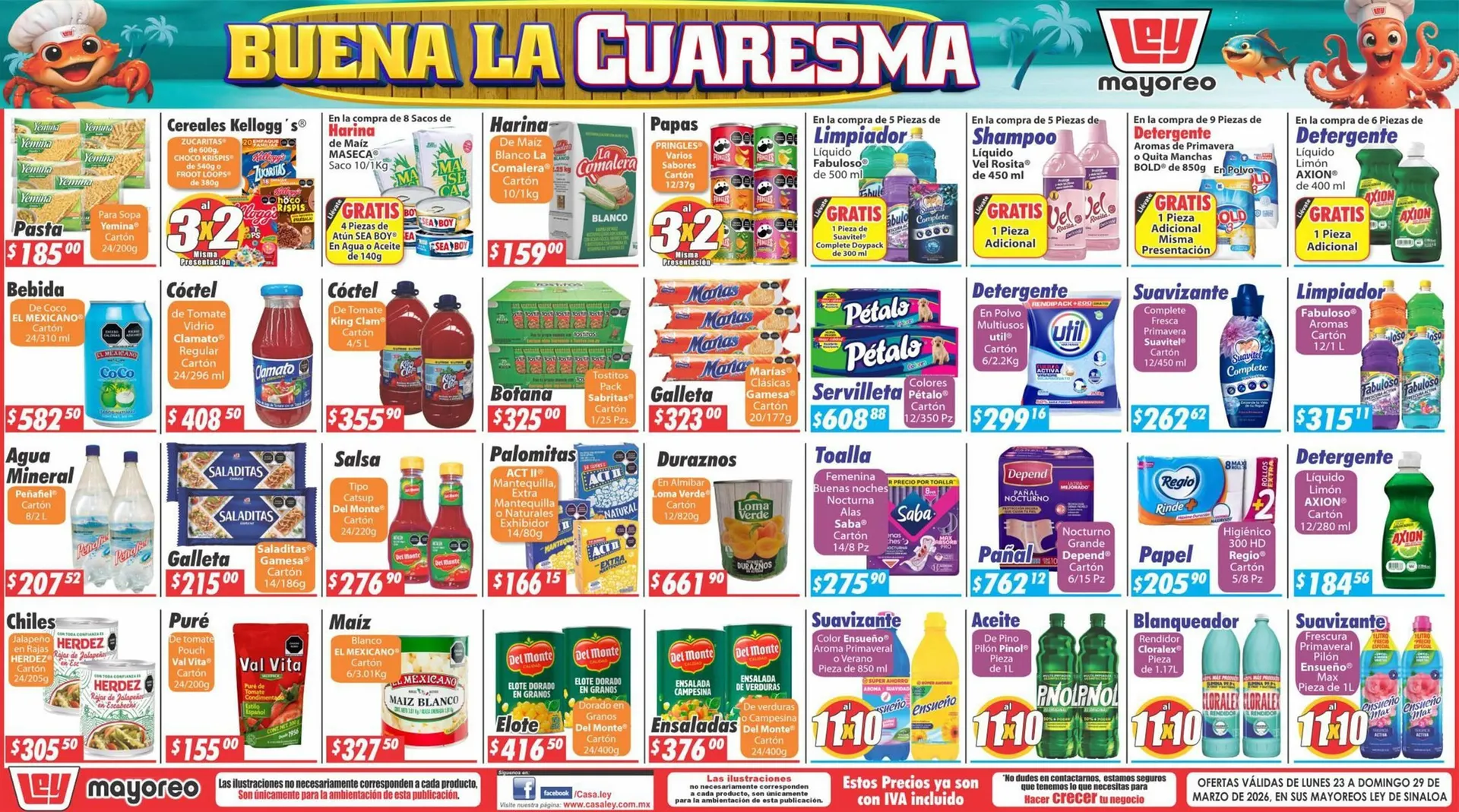 Catálogo de Folleto Casa Ley 23 de marzo al 29 de marzo 2026 - Pagina 3