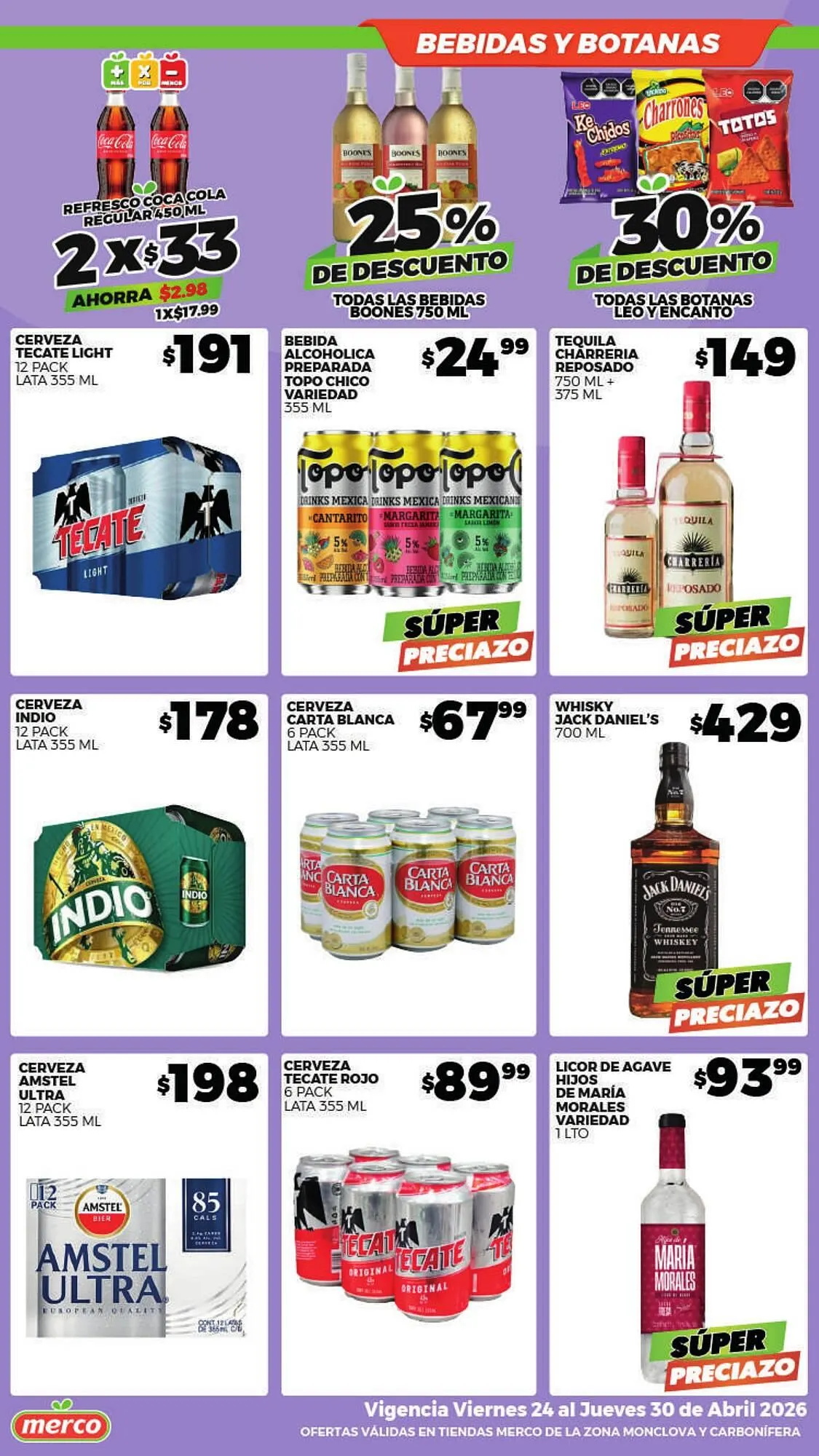 Catálogo de Folleto Merco 24 de abril al 30 de abril 2026 - Pagina 10