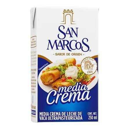 Media Crema San Marcos 250ml