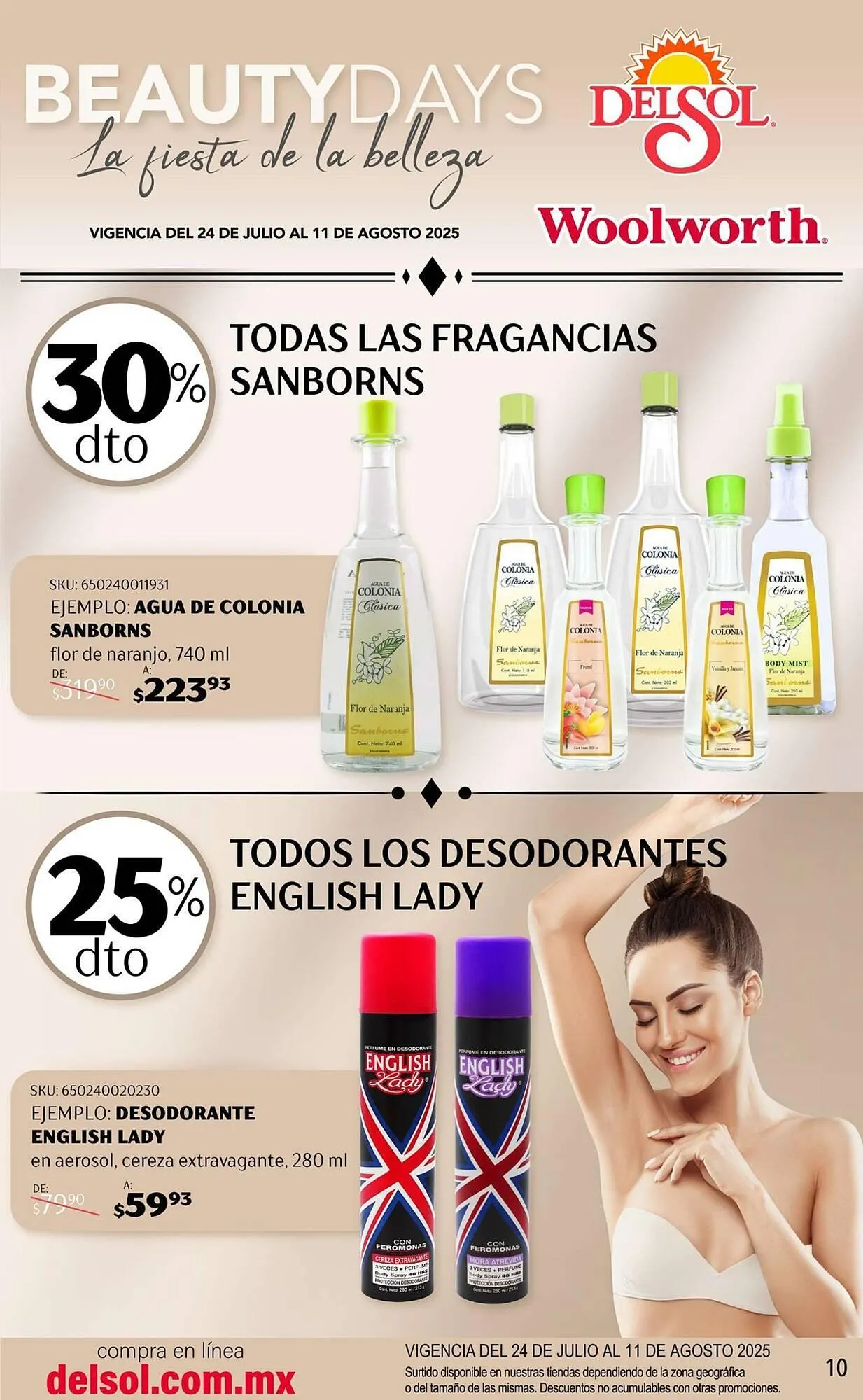 Catálogo de Catálogo Woolworth 24 de julio al 11 de agosto 2025 - Pagina 10