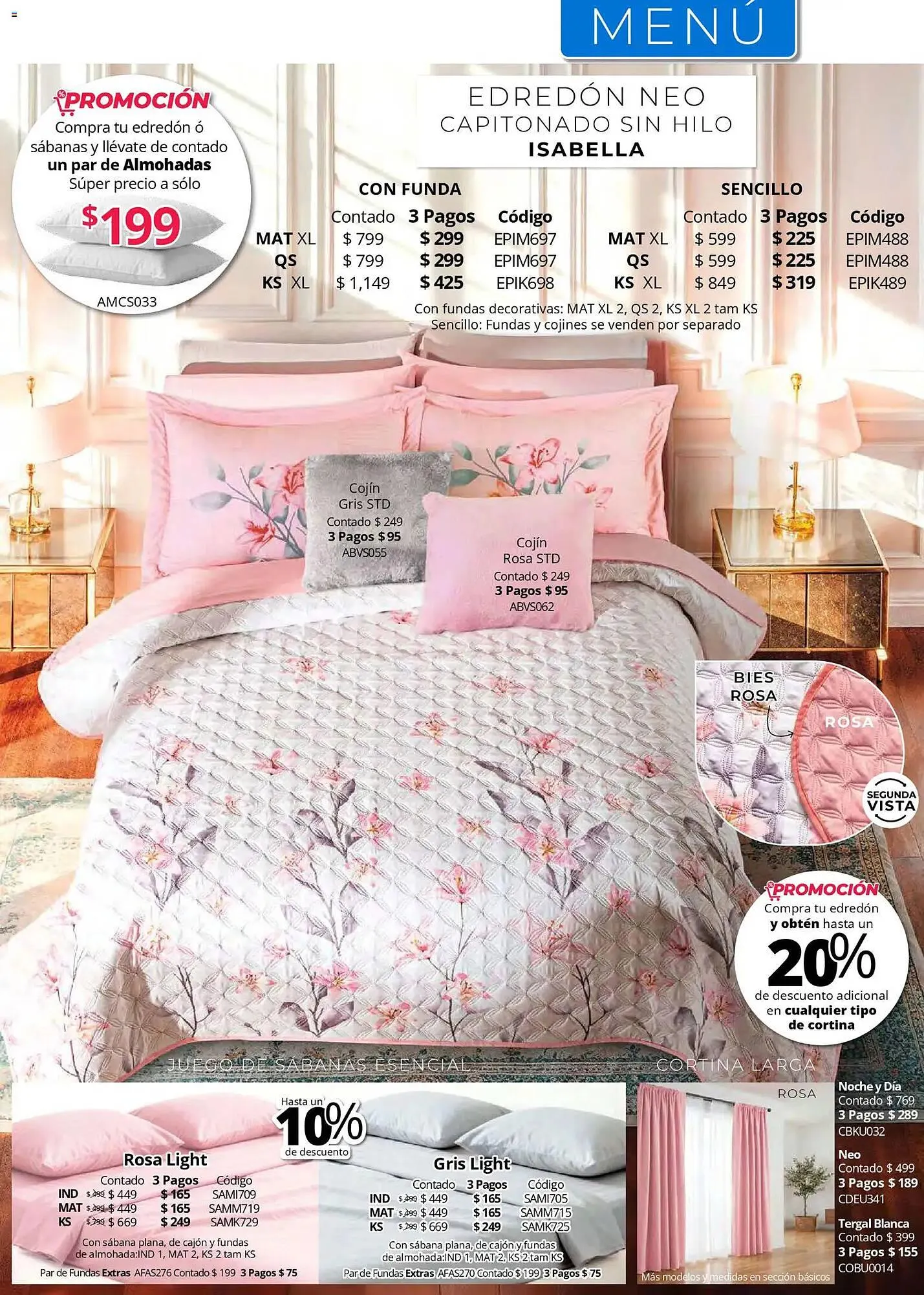 Catálogo de Catálogo Colchas Concord 1 de mayo al 1 de agosto 2026 - Pagina 85