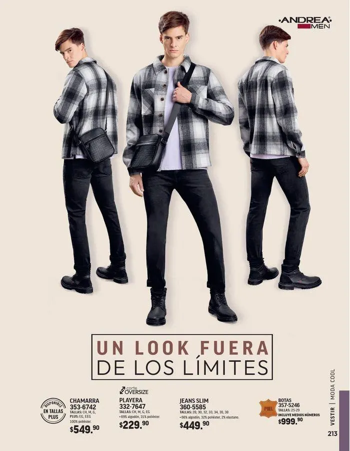 Catálogo de ANDREA - VESTIR CABALLERO 26 de agosto al 25 de enero 2025 - Pagina 25