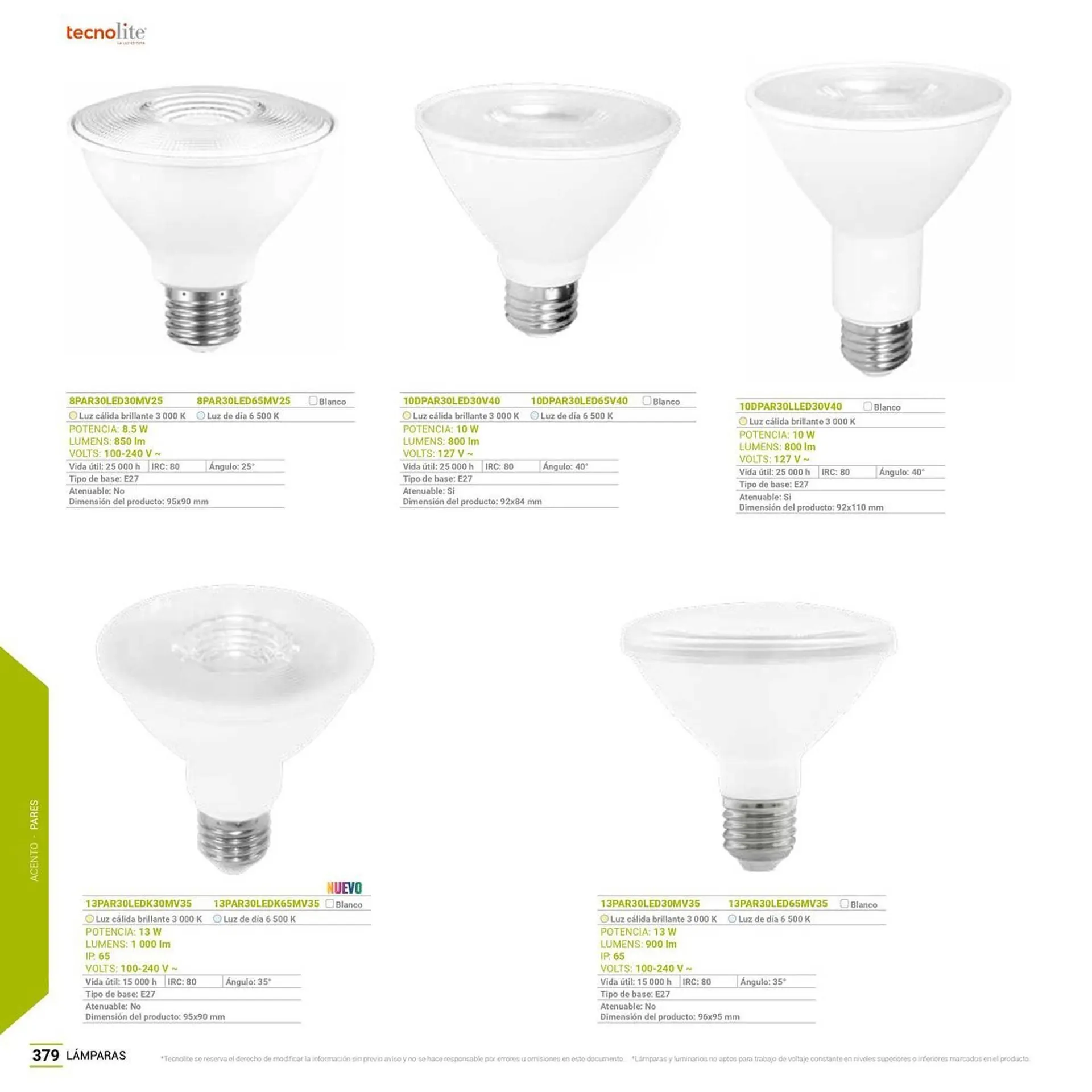 Catálogo de Catálogo Tecnolite 27 de junio al 31 de diciembre 2025 - Pagina 11