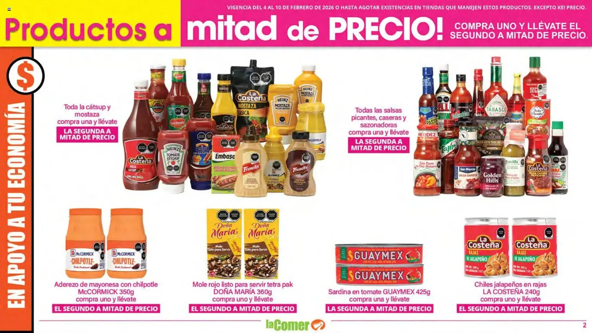 Catálogo de Folleto La Comer 4 de febrero al 10 de febrero 2026 - Pagina 2