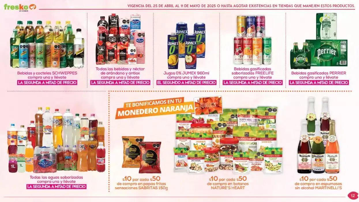 Catálogo de QUE SEA FRESKO HACE LA DIFERENCIA 25 de abril al 11 de mayo 2025 - Pagina 12