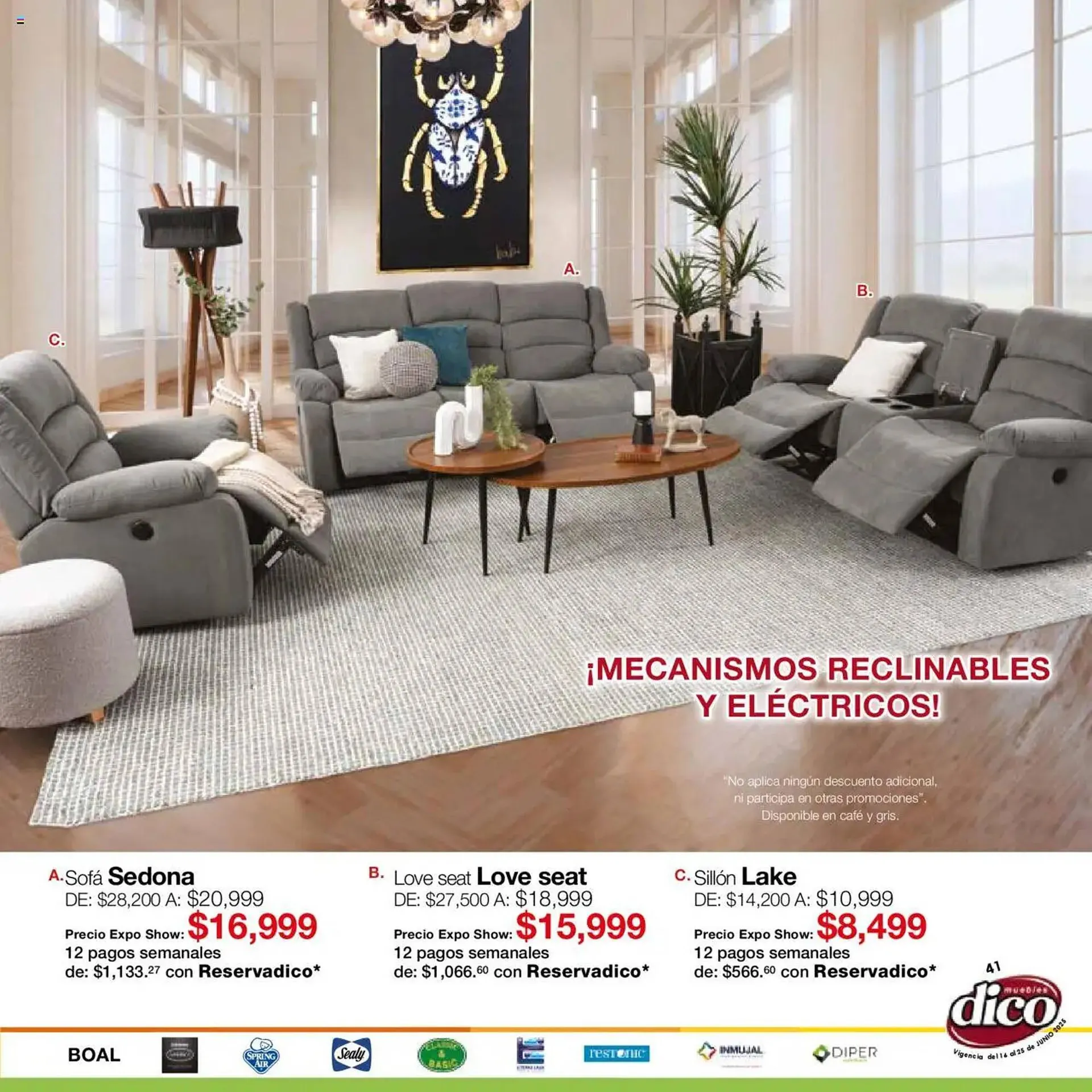 Catálogo de Catálogo Muebles Dico 12 de junio al 25 de junio 2025 - Pagina 39
