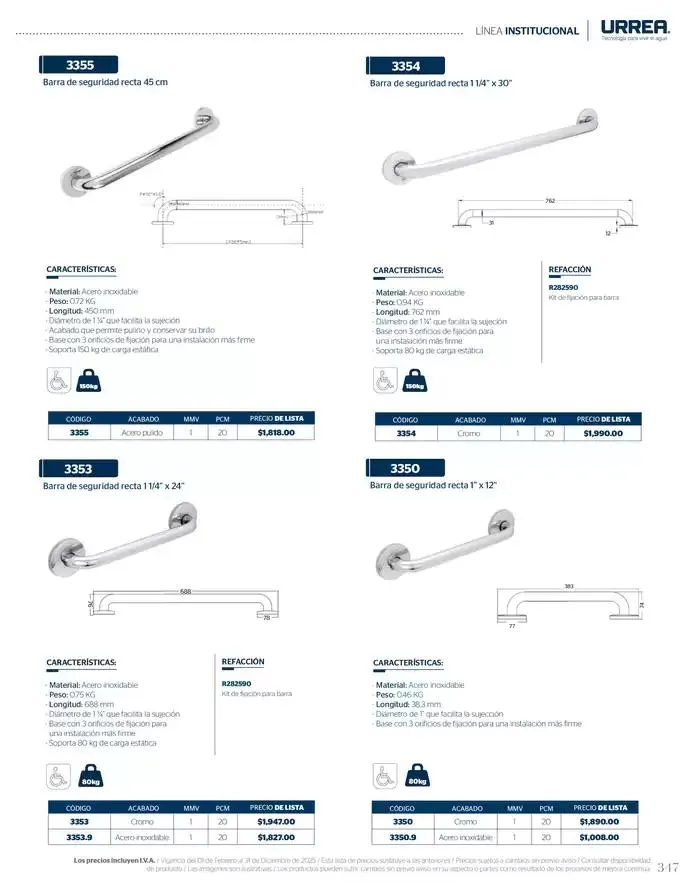 Catálogo de Catálogo Residencial 2025 28 de febrero al 28 de febrero 2026 - Pagina 353